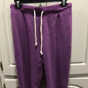 NWT alternative earth purple track pants joggers